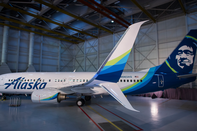 Illustration for article titled New Alaska Airlines Paint Scheme
